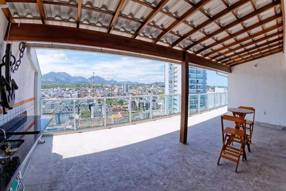 Cobertura C/ Vista Para O Mar E Montanhas, Churrasqueira, 4 Quartos 2 Vg Garagem กวาราปารี ภายนอก รูปภาพ